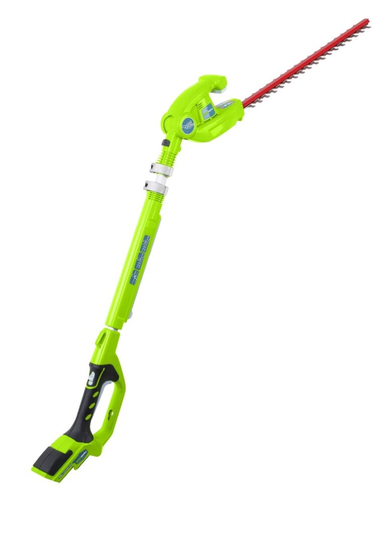 ‏גוזם גדר 24V חיה 99504 Greenworks-גוף בלבד