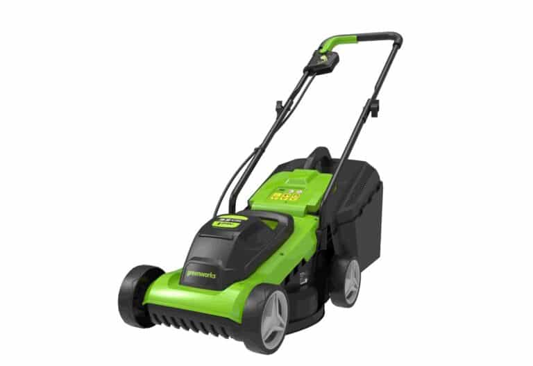 מכסחת דשא 33 ס"מ נטענת 24V-גוף בלבד greenworks