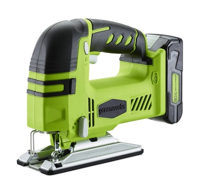 מסור אנכי ג’יקסו 24V נטען – גוף בלבד greenworks-99576