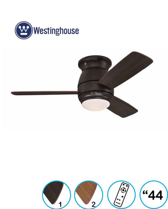 מאוורר תקרה Halley 44 עם שלט - Westinghouse * תצוגה *