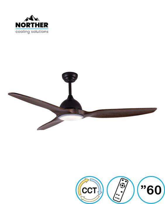 מאוורר תקרה 60" CCT דגם DORIAN עם שלט