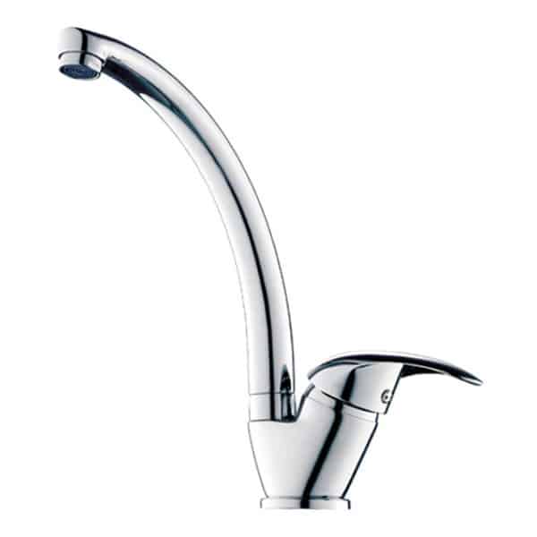 ברז פרח גבוה SWAN בצבע כרום ניקל AQUILA