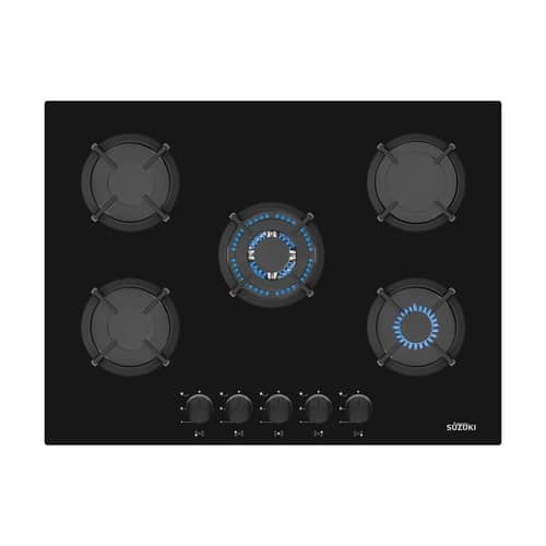 סוזוקי כיריים זכוכית 5 להבות שחור SZ 705 G-BLK SUZUKI Energy