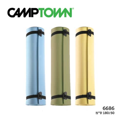 מזרן שטח קמפינג 0.7 ס"מ 906220 מיקס צבעים CAMPTOWN