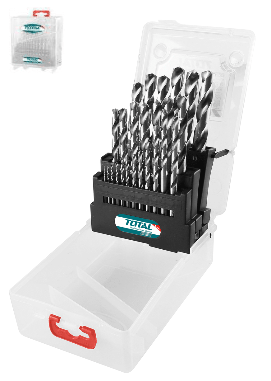 ערכת מקדחי HSS לולייניים TOLT-TACSD-0251