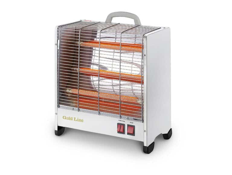 תנור חימום נירוסטה שטנגות מרובע 2100W גולדליין ATL-177