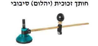 חותך זכוכית (יהלום) סיבובי - TOLT-TGCT-16001