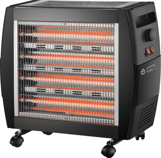 תנור חימום קרמי Hilux LM-HEATER 2700W מבית Lumitec - צבע שחור