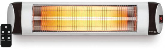 תנור חימום אינפרא אדום + שלט Lumitec Volcano Plus 2500W