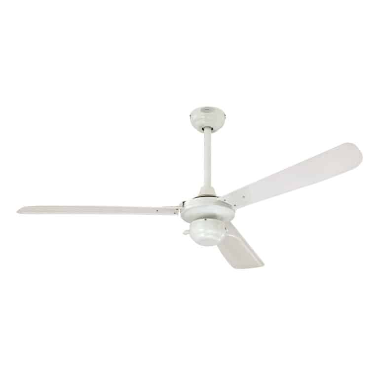 מאוורר תקרה ווסטינגהאוס 52″ דגם Mountain Gale לבן | עמיד למרפסת/פרגולה מקורה | הפעלה בחוט משיכה