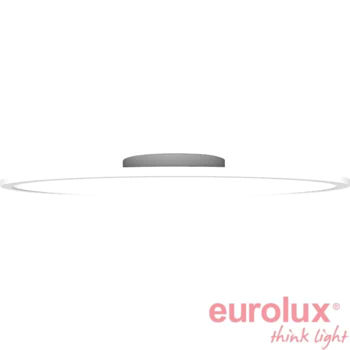 צמוד תקרה דגם ספייס עגול גוף לבן Tri-Color IP40 Ф300mm 25W
