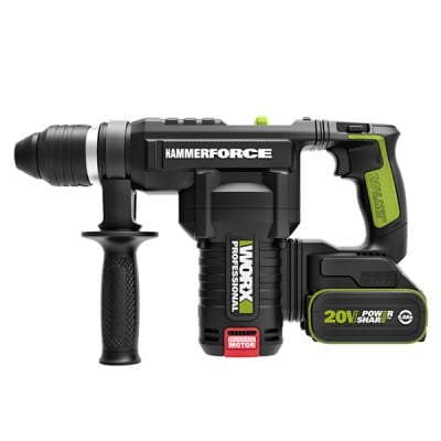 פטישון 26MM 20V בראשלס 2X6A - WU399 - WORX