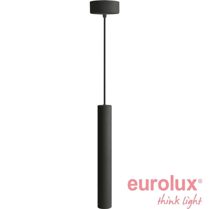 רול.4 תלוי תקרה 2 מטר שחור 40x300 מ"מ BridgeLUX 3000K 38° 8W