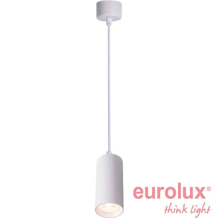 רול.6 תלוי תקרה 1.5 מטר לבן 60x130 מ"מ IP20 כולל נורה HPGU8-DIMM