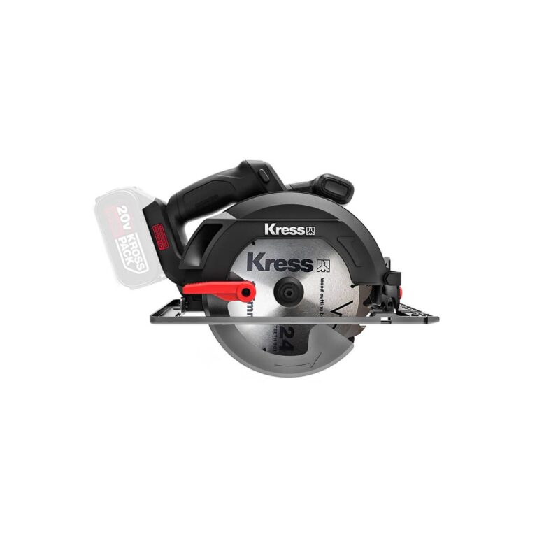 מסור עגול 20V 165mm נטען KU520.9 KRESS - פטיש ומסמר