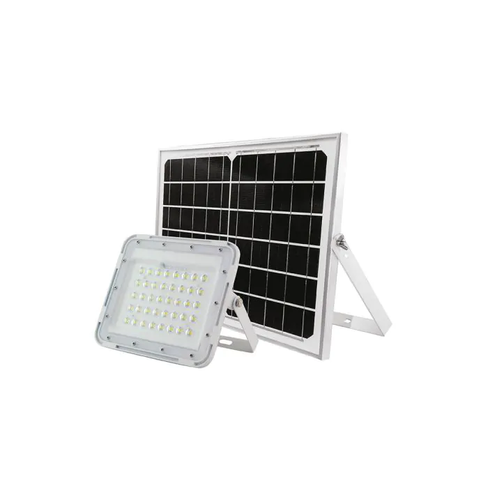 תאורת הצפה סולארית BEST 60W עם שלט-אור לבן