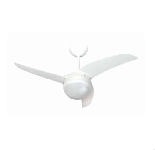 מאוורר תקרה "CCT 25W BRAZILED 48 עם שלט-לבן