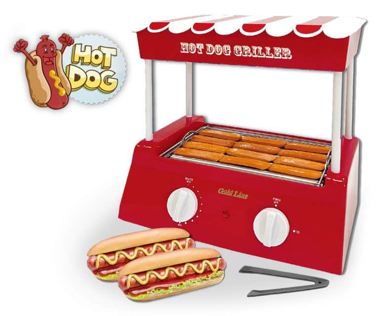 גרילר לצליית נקניקיות HOT DOG FESTIVAL