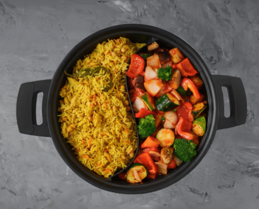 סיר מחולק Culinary אלומיניום 30 ס"מ 5.7 ליטר סולתם