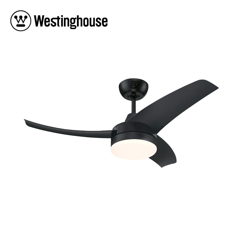 מאוורר תקרה ווסטינגהאוס 42″ דגם LONGWOOD שחור | שלט | תאורת LED 28W עם דימר - פטיש ומסמר
