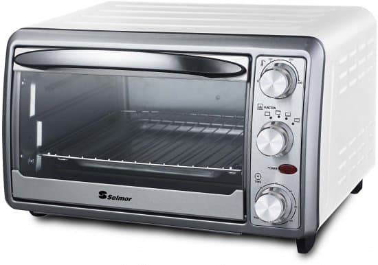 טוסטר אובן 24 ליטר Selmor SE-206 1380W צבע לבן - פטיש ומסמר