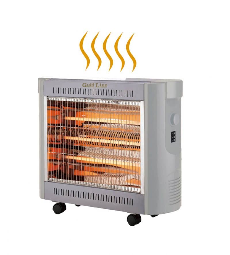 תנור חימום קוורץ Portable radiant heater ATL-3250 גולדליין - פטיש ומסמר