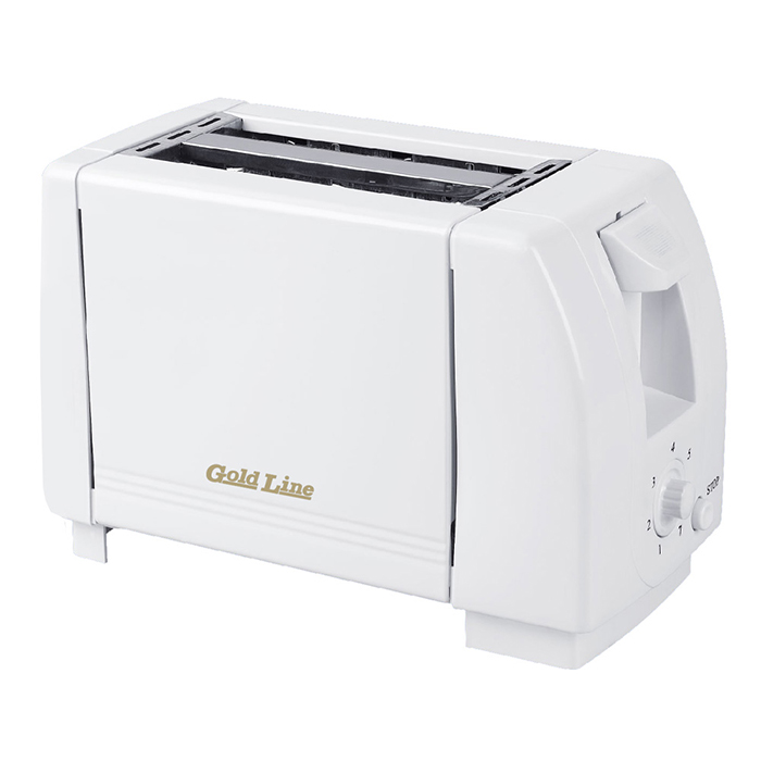 טוסטר קופץ חשמלי 2 פרוסות Gold Line ATL-017  750W - פטיש ומסמר