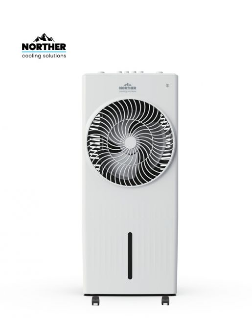 מצנן אוויר מכני NORTHER דגם COOL | הספק 80W | מיכל מים 6 ליטר - פטיש ומסמר