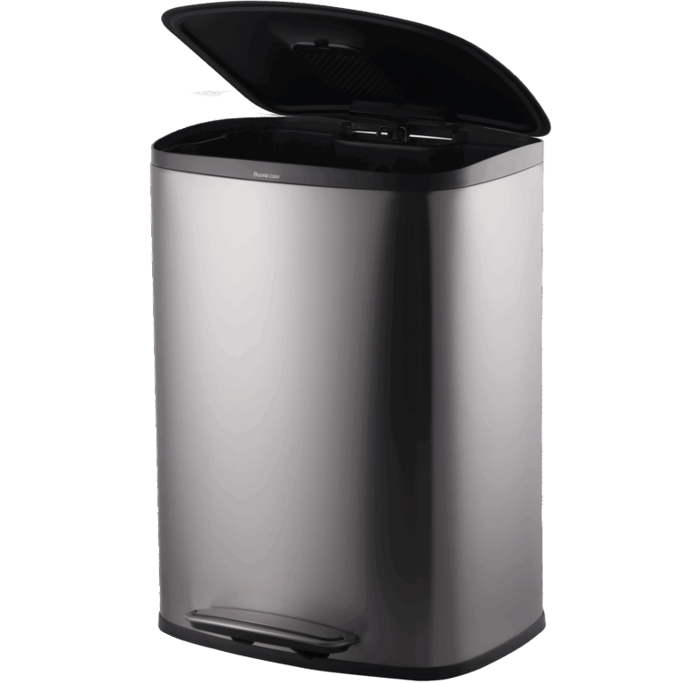 פח אשפה אוטומטי APOLLO 50L | שחור מט (העתק) - פטיש ומסמר