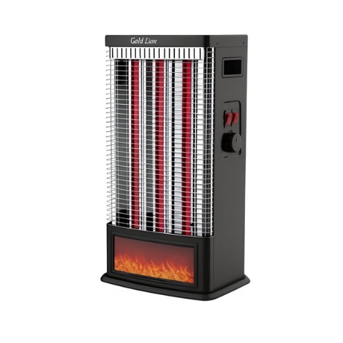 תנור חימום 2400W | 3+1 דמוי קמין - פטיש ומסמר
