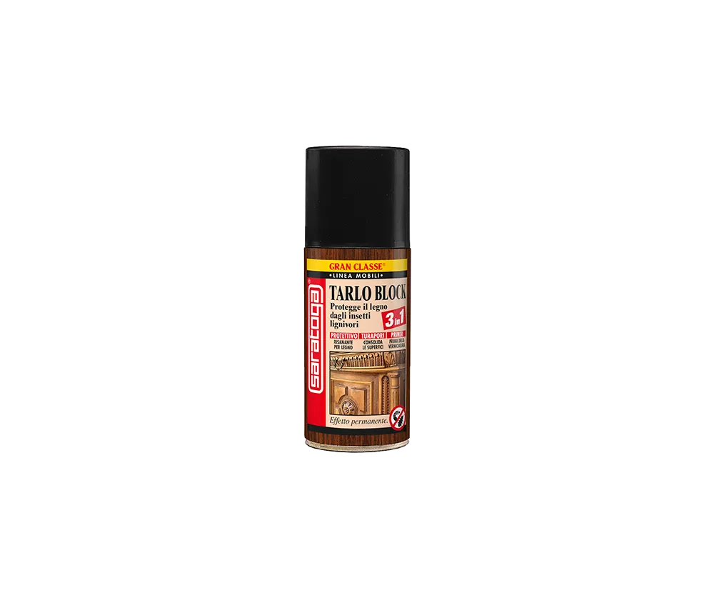 בקבוק ספריי SARATOGA TARLO BLOCK דגם 150ml עם קנולה מיוחדת - ספריי מגן ומשקם לעץ שקוף וללא שעוות שמנים או סיליקון מוכן לשימוש מיידי