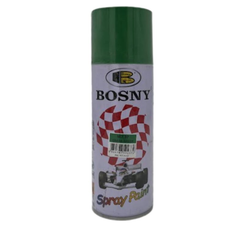 ספריי צבע BOSNY B100 בגוון ירוק בהיר, מיכל 400 מ"ל מאקריל טה