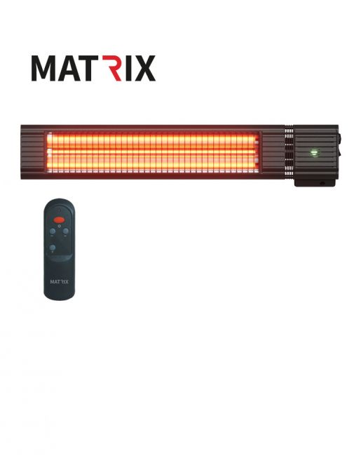 תנור חימום לקיר IP34 3000W MATRIX דגם IP34-NOBLE3000W-RC (העתק) - פטיש ומסמר
