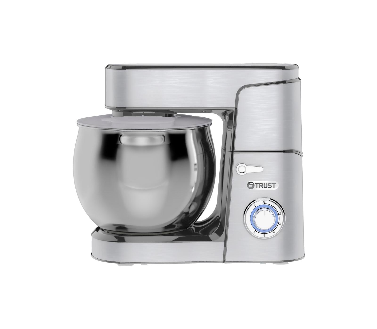 מיקסר עוצמתי Dough Pro Stand Mixer מבית TRUST – קערת ענק 12L והספק 2000W שחור - פטיש ומסמר